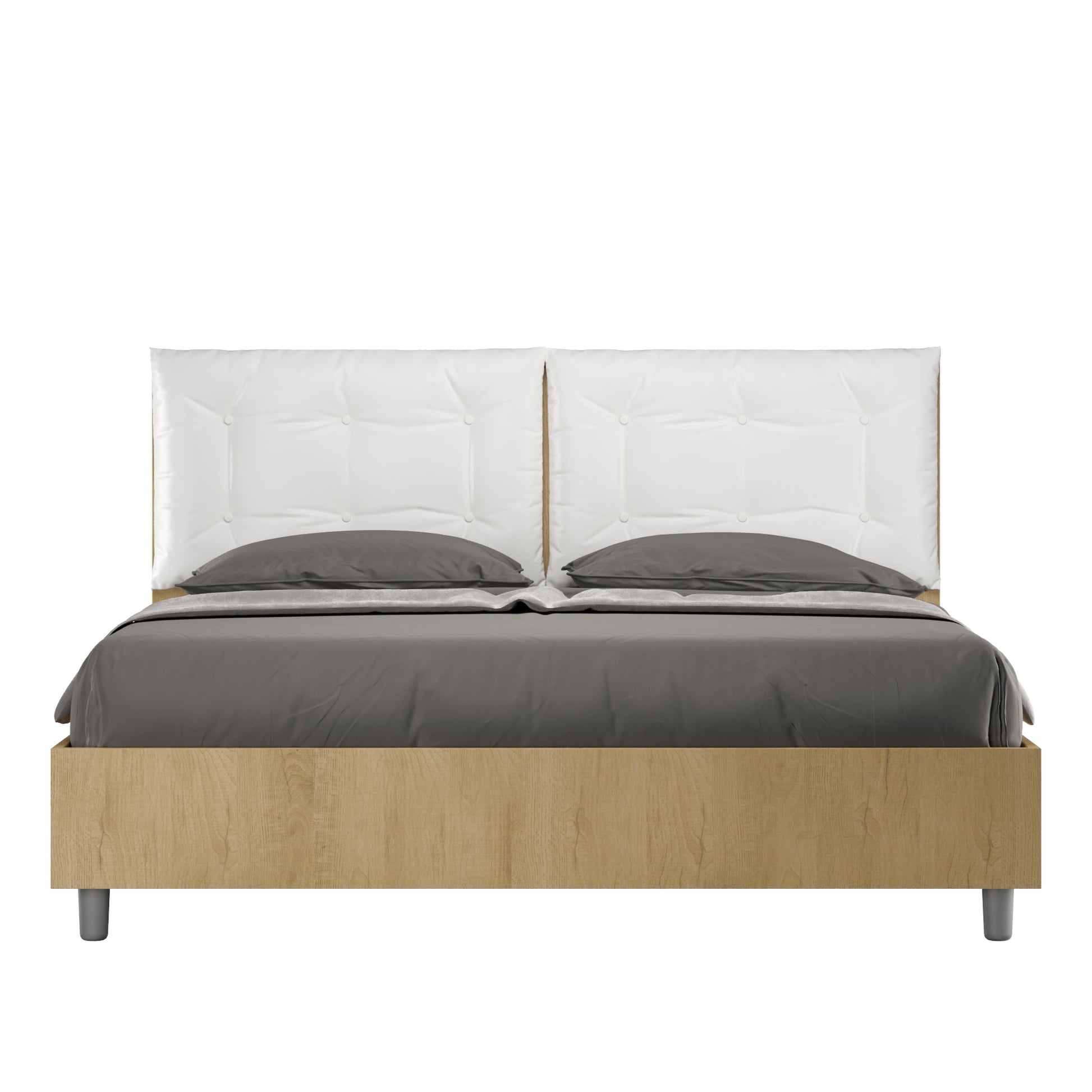 Letto Eco Annalisa Quercia - vista sfondo bianco