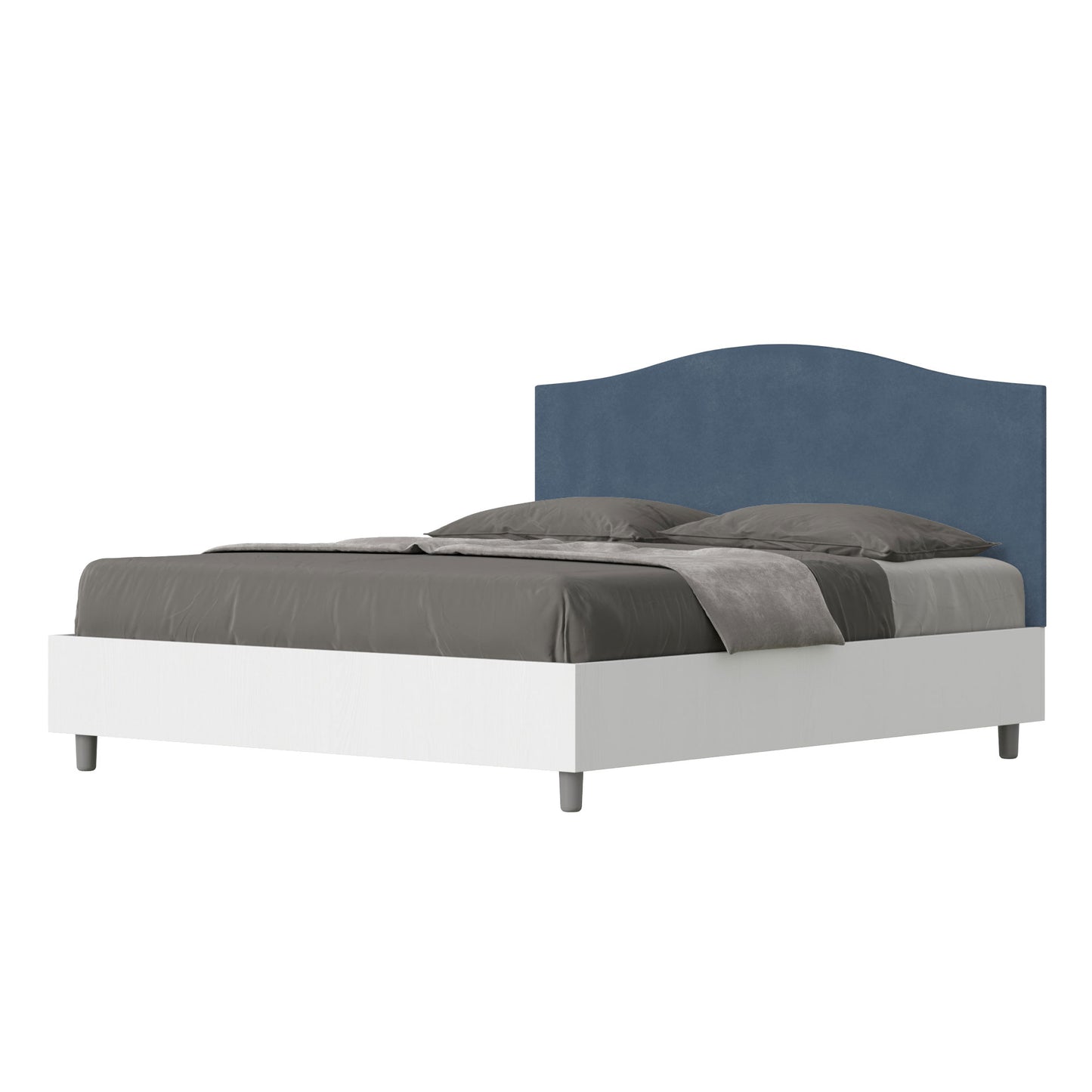Letto Serena Blu - vista sfondo bianco