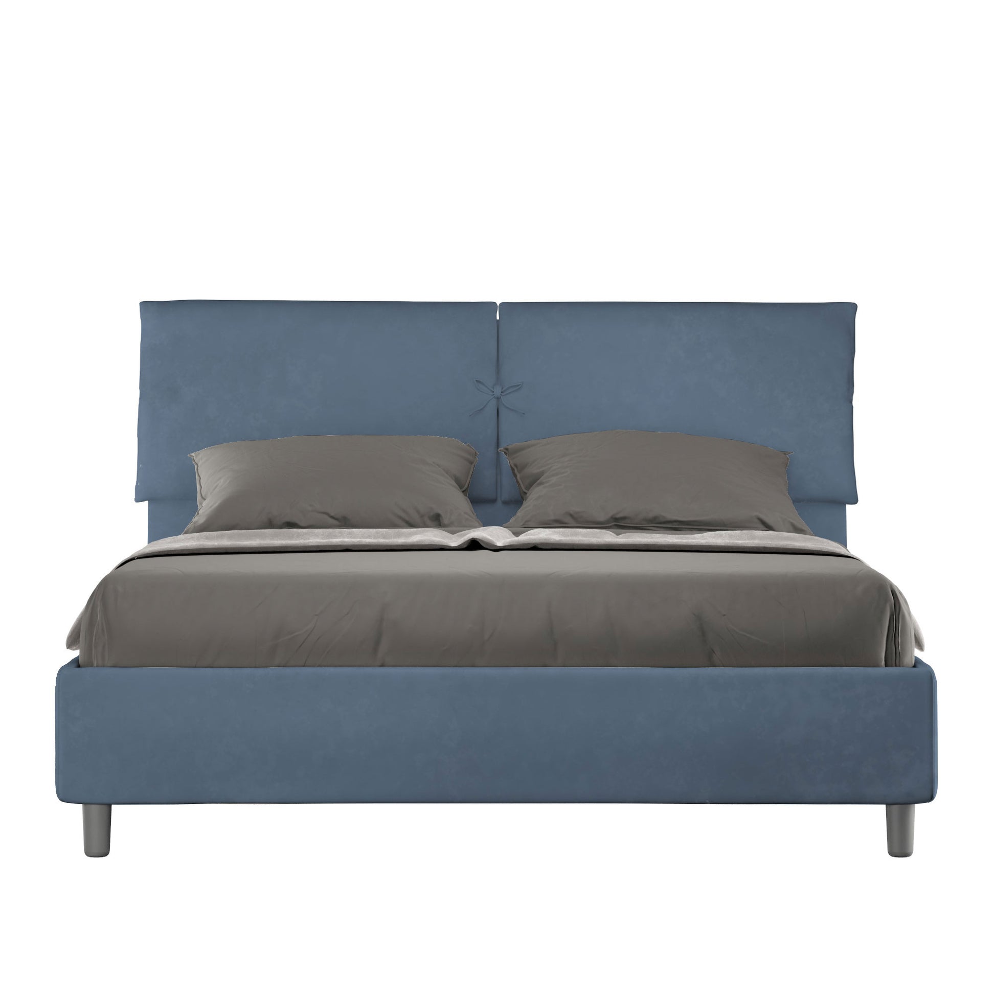 Letto Mira Blu - vista sfondo bianco
