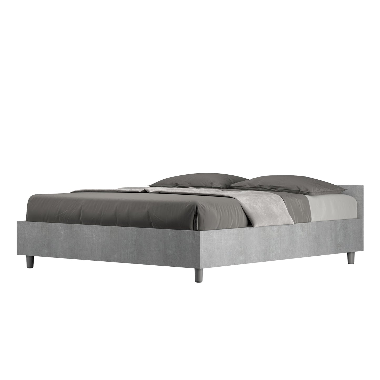 Letto Nuvola Cemento – Nobilitato, Senza Rete Con Rete o Contenitore - JoyShop Materassi 3