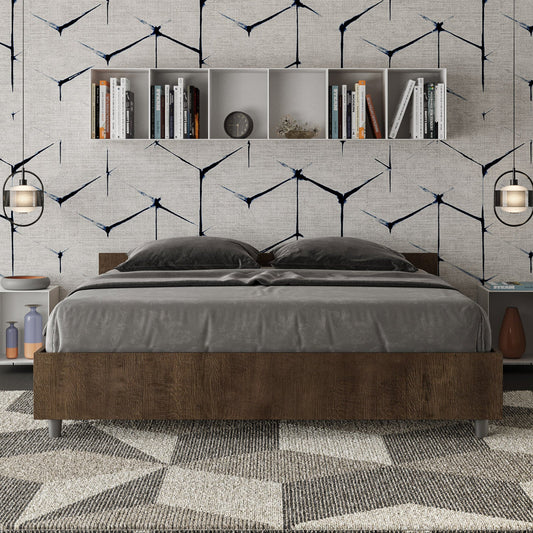 Letto Nuvola Noce – Nobilitato, Senza Rete Con Rete o Contenitore - JoyShop Materassi 1