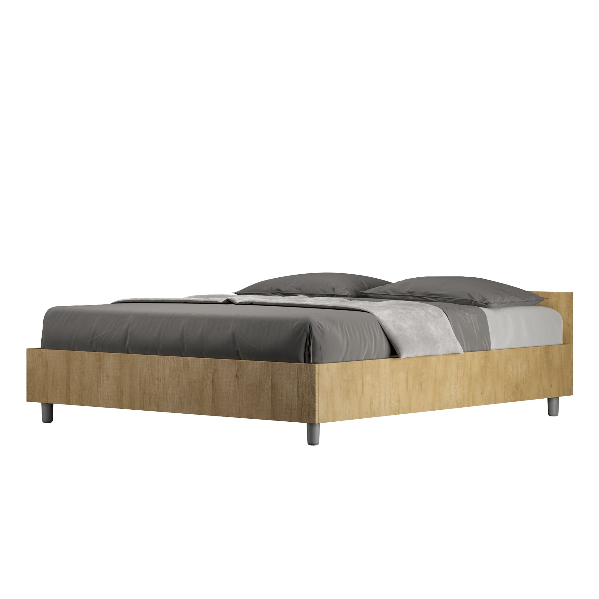 Letto Nuvola Quercia – Nobilitato, Senza Rete Con Rete o Contenitore - JoyShop Materassi 3