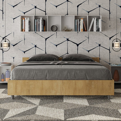 Letto Nuvola Quercia – Nobilitato, Senza Rete Con Rete o Contenitore - JoyShop Materassi 1