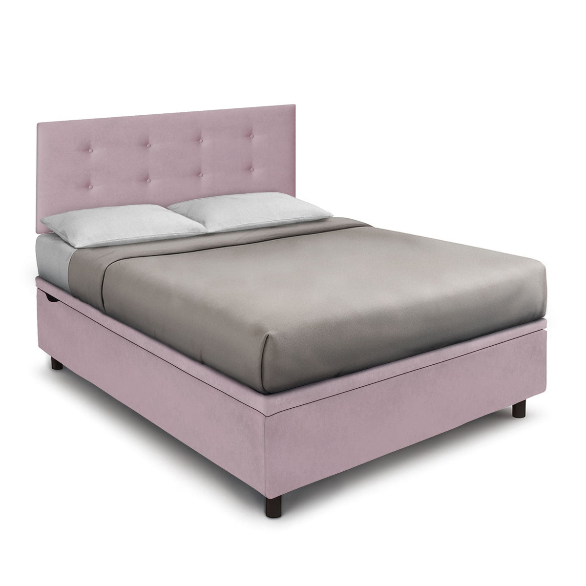 Letto Scrigno Glicine – Contenitore Imbottito, Testata a Scelta - JoyShop Materassi 11