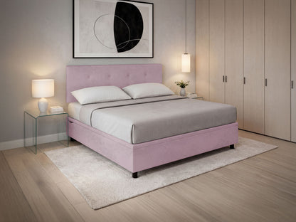 Letto Scrigno Glicine – Contenitore Imbottito, Testata a Scelta - JoyShop Materassi 12