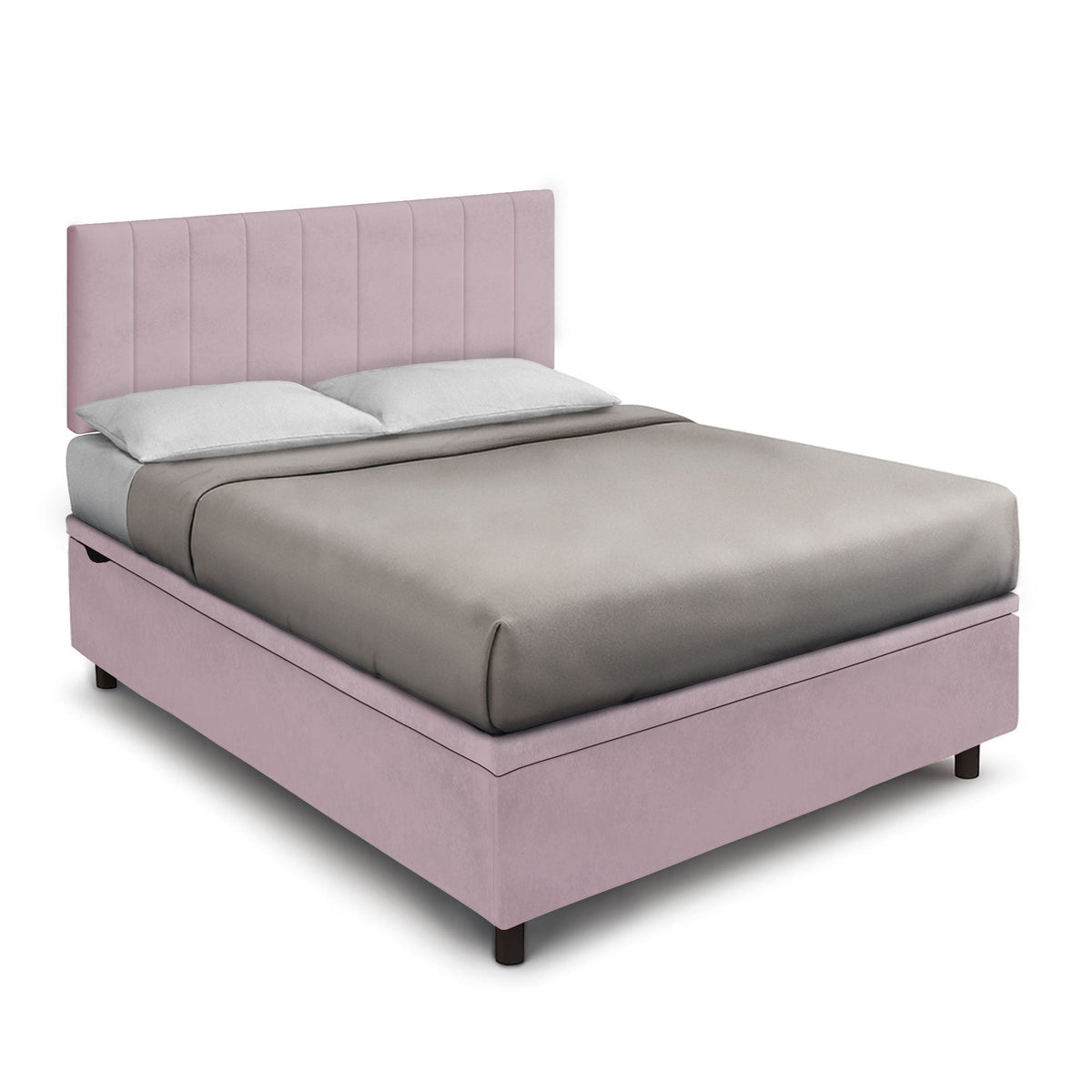 Letto Scrigno Glicine – Contenitore Imbottito, Testata a Scelta - JoyShop Materassi 5