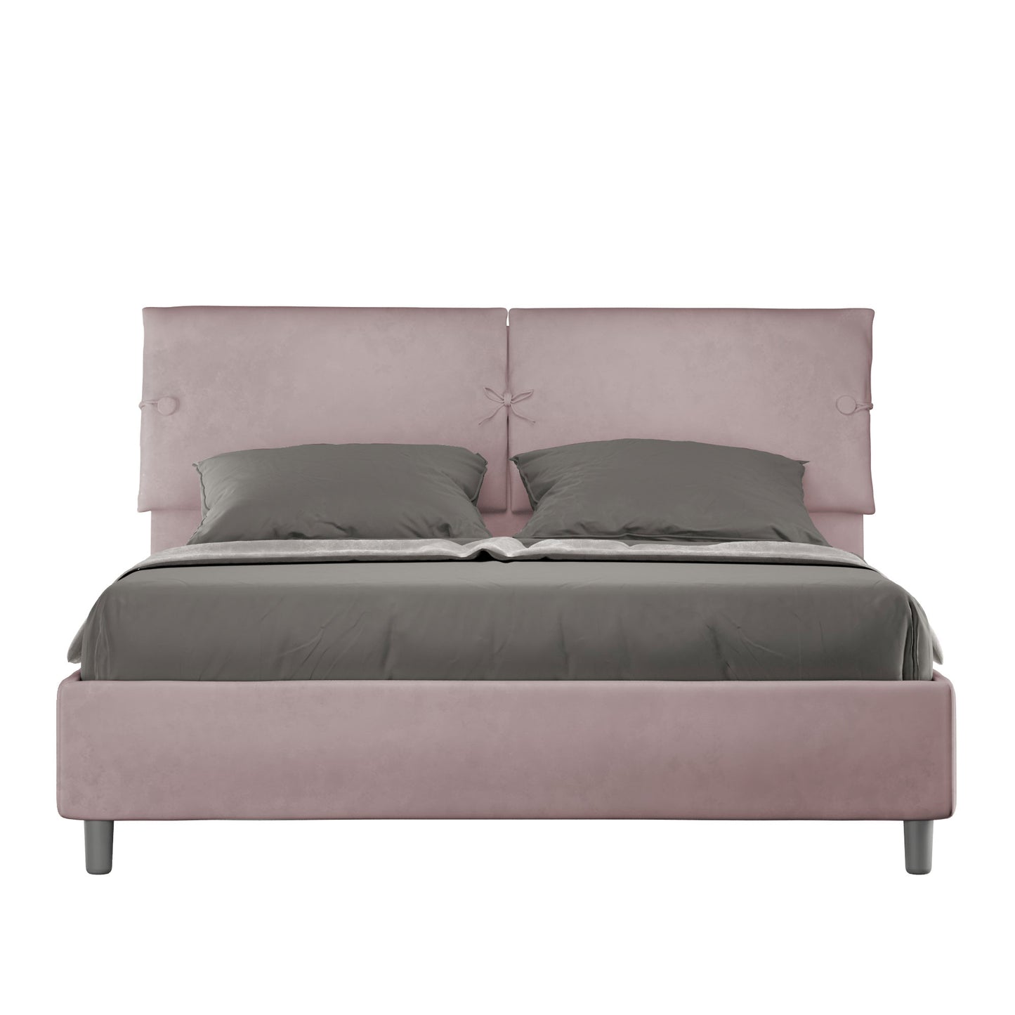 Letto Sogno Viola - vista sfondo bianco
