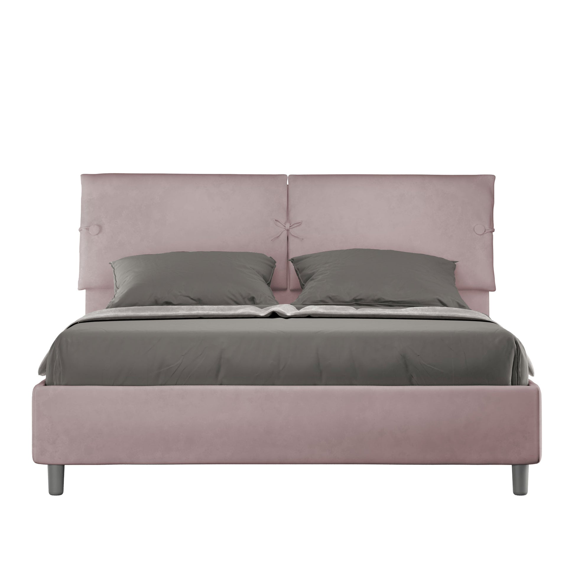 Letto Sogno Viola - vista sfondo bianco