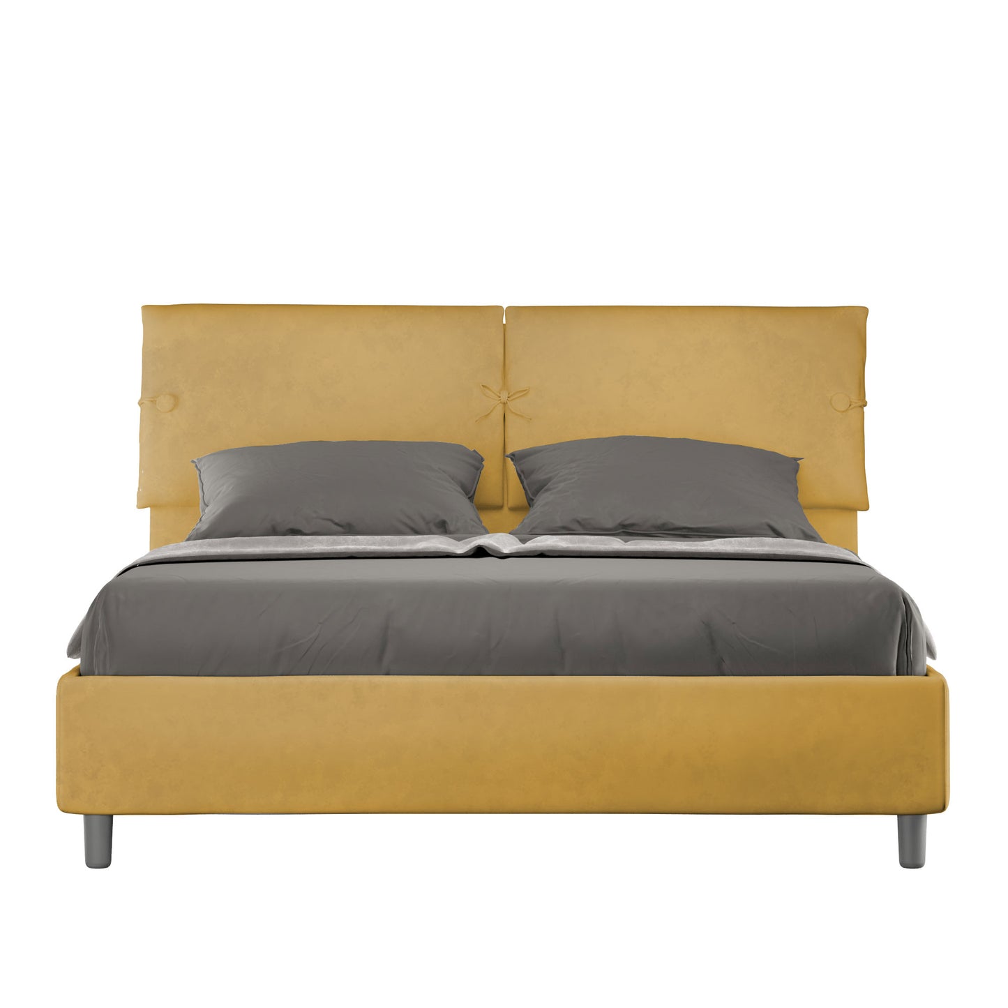 Letto Sogno Giallo - vista sfondo bianco