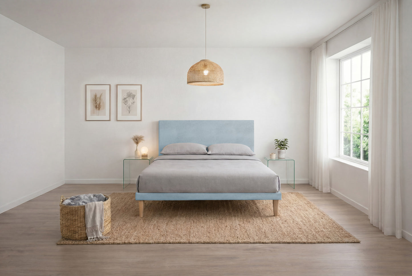 Testata Flat Azzurro - ambientato