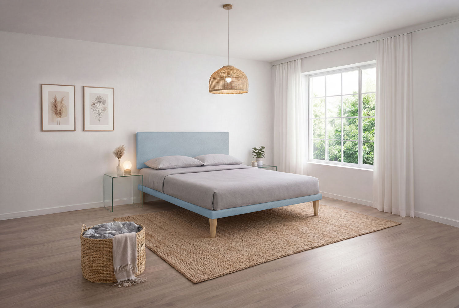 Testata Flat Azzurro - dettaglio