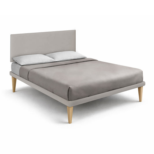 Testata Flat Tortora - vista sfondo bianco