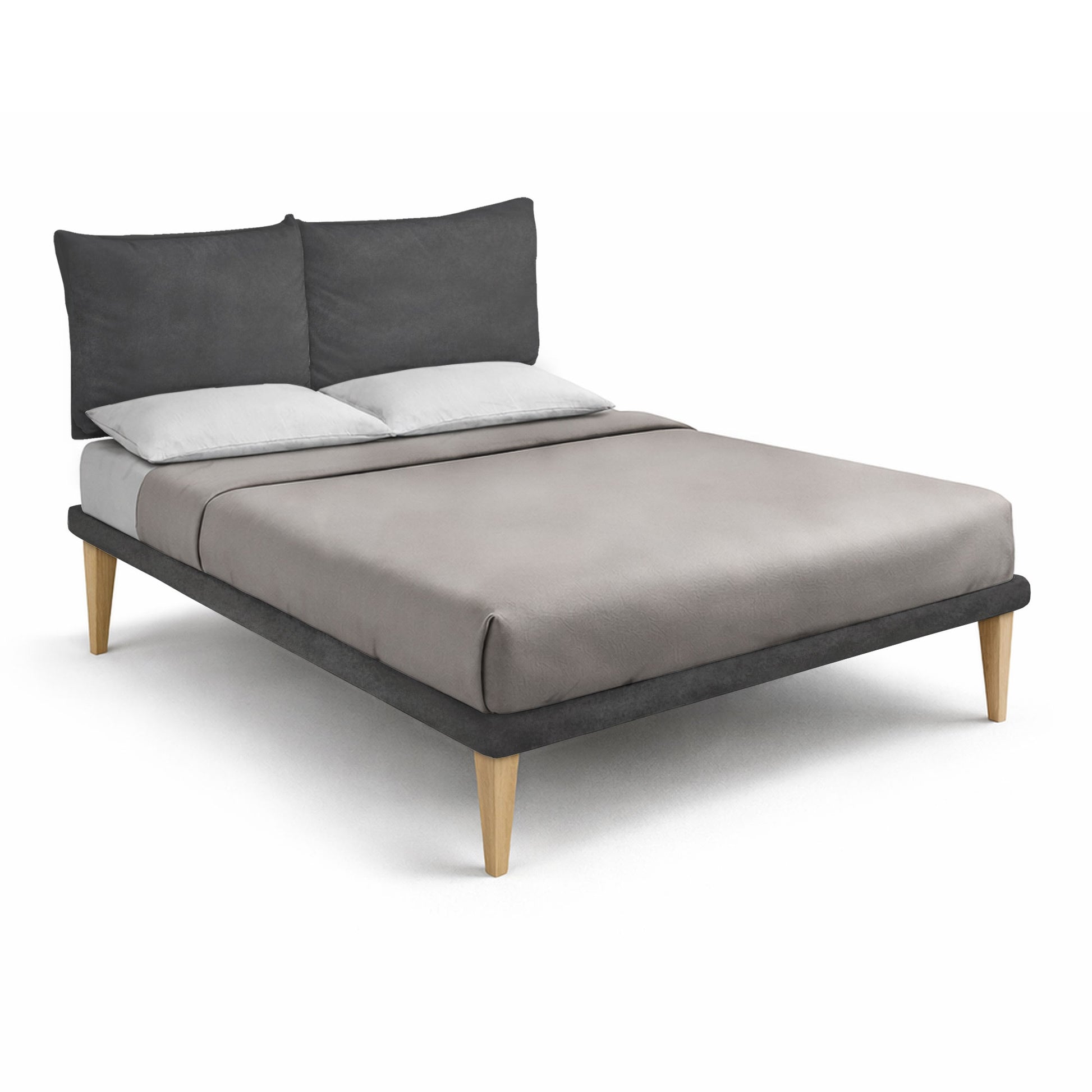 Testata Soft Grigio - vista sfondo bianco