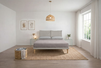 Letto Trama Tortora testata Soft (160 matrimoniale)