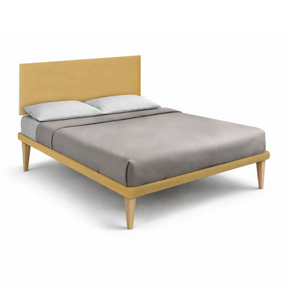 Letto Trama Ocra – Rete Rivestita, Testata a Scelta - JoyShop Materassi 14