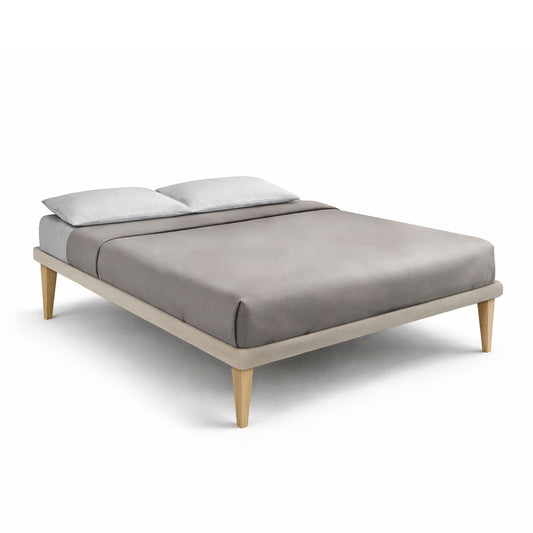 Letto Trama Sabbia – Rete Rivestita, Testata a Scelta - JoyShop Materassi 2