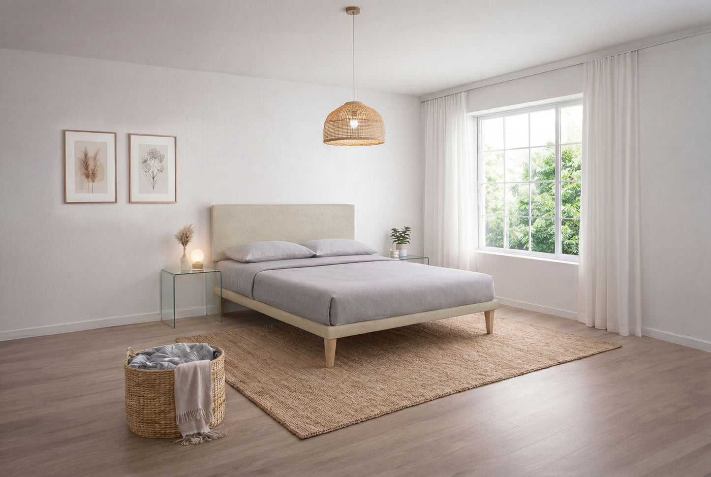 Letto Trama Sabbia – Rete Rivestita, Testata a Scelta - JoyShop Materassi 15