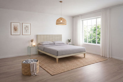 Letto Trama Sabbia – Rete Rivestita, Testata a Scelta - JoyShop Materassi 6