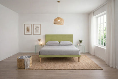 Letto Trama Tè Verde – Rete Rivestita, Testata a Scelta - JoyShop Materassi 13