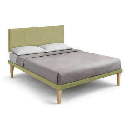Letto Trama Tè Verde – Rete Rivestita, Testata a Scelta - JoyShop Materassi 8