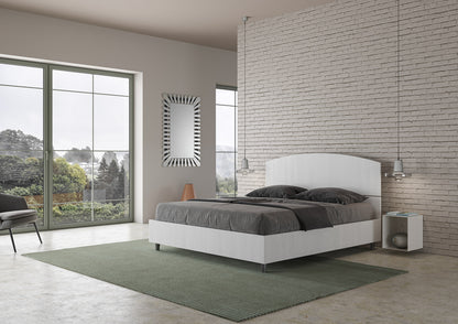Letto Dune Bianco Frassino - vista laterale