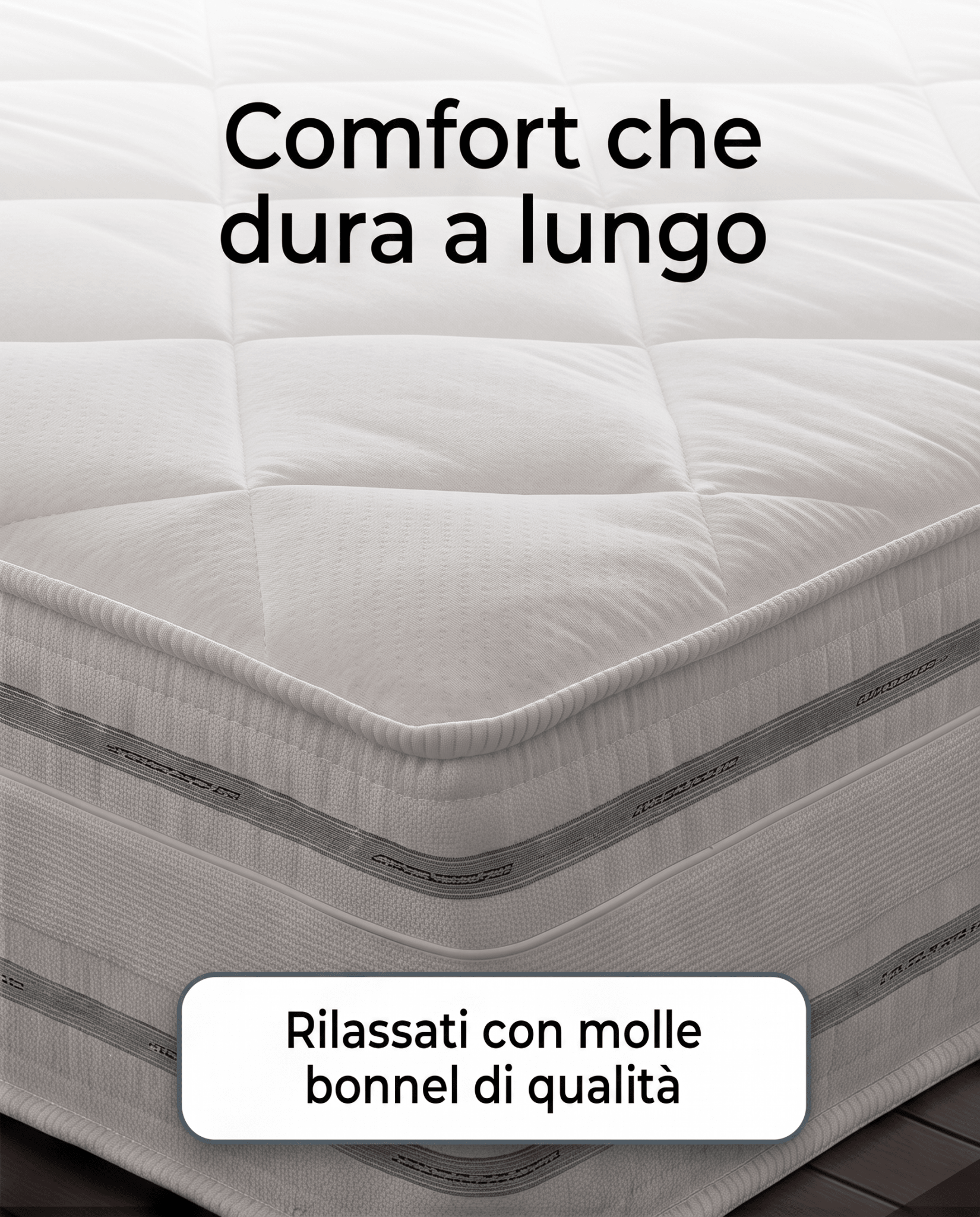 Materasso a Molle Box Ignifugo Certificato Classe 1 IM H26 cm - 80x190 Singolo standard - JoyShop Materassi