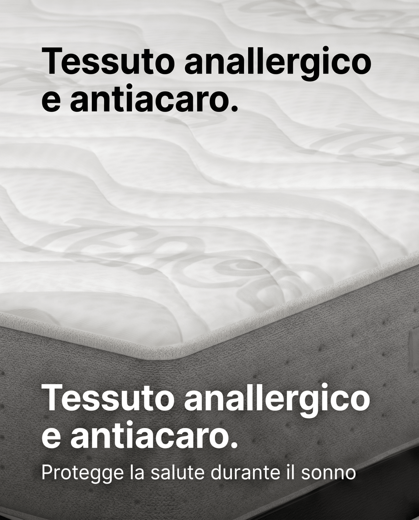 Materasso in memory alto 28 cm con tessuto anallergico Traspirante e fresco - CATERINA H28 - 80x190 Singolo standard - JoyShop Materassi