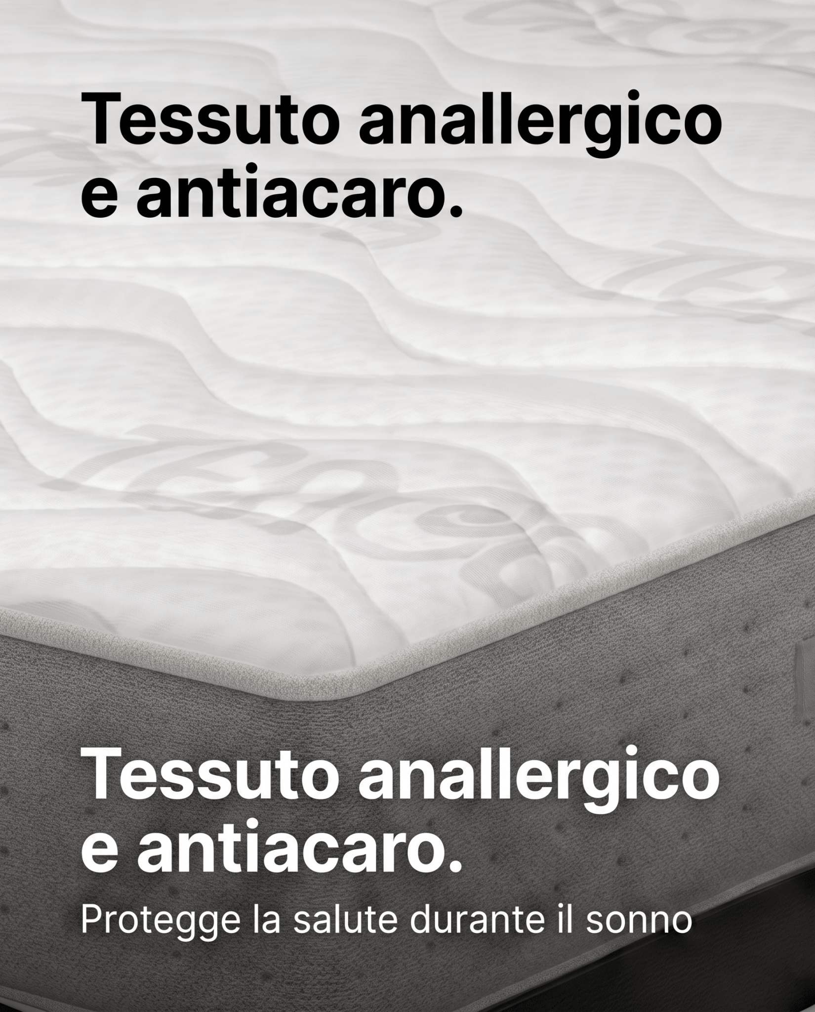 Materasso in memory alto 28 cm con tessuto anallergico Traspirante e fresco - CATERINA H28 - 80x190 Singolo standard - JoyShop Materassi