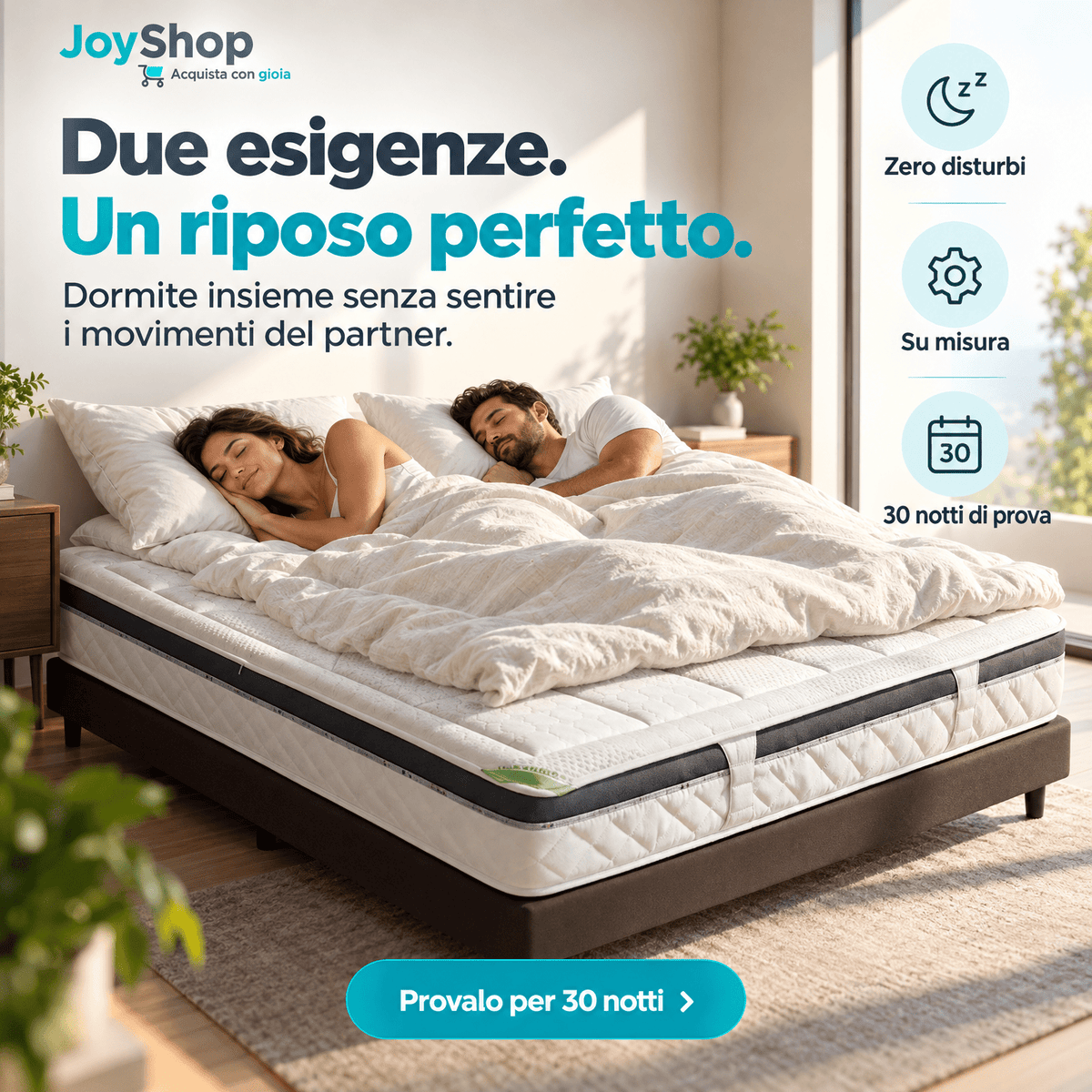 Materasso Memory Gel Rinfrescante – Estate/Inverno, 28 cm | CONFORTPIU - JoyShop Materassi 2