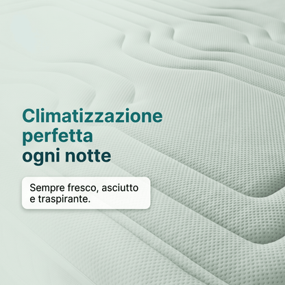 Materasso Memory Ylang H24 Anatomico e Tessuto in BioCeramica - Ylang - 80x190 Singolo standard - JoyShop Materassi