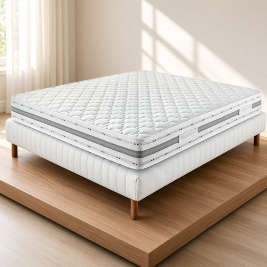 Materasso Molle Bonnel Estate/Inverno Lana e Cotone – 22 cm | URANO - JoyShop Materassi 2