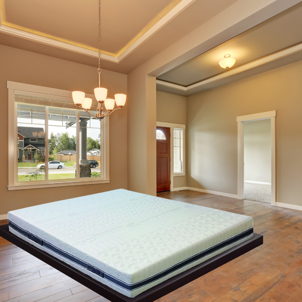 Mattress with 5 cm of H27 Memory Foam, breathable and cool - MEMORY KING