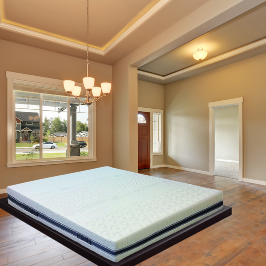 Mattress with 5 cm of H27 Memory Foam, breathable and cool - MEMORY KING