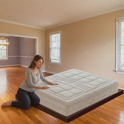 Materasso Memory alla Soia H24 Ortopedico Multionda Tessuto LINO e 3D- SOYA MEMORY