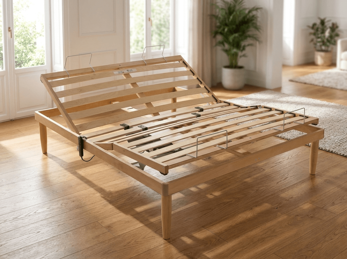 Rete a Doghe in Legno ad Alzata Unica – Fissa, Manuale, Elettrica | TITANO - JoyShop Materassi 1