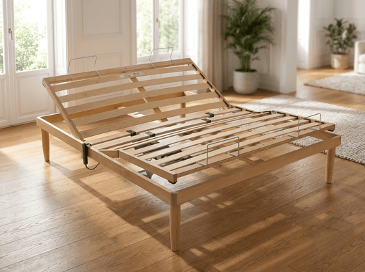 Rete a Doghe in Legno ad Alzata Unica – Fissa, Manuale, Elettrica | TITANO - JoyShop Materassi 1