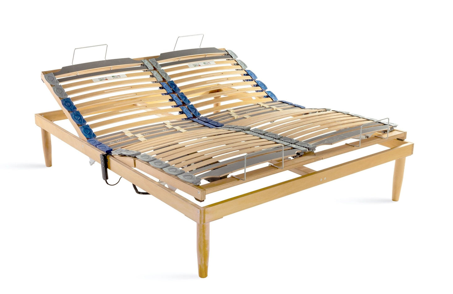 Rete a Doghe in Legno ad Alzata Unica Rinforzata – Fissa, Manuale, Elettrica | ORIONE 2- JoyShop Materassi