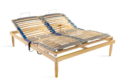 Rete a Doghe in Legno ad Alzata Unica Rinforzata – Fissa, Manuale, Elettrica | ORIONE 2- JoyShop Materassi