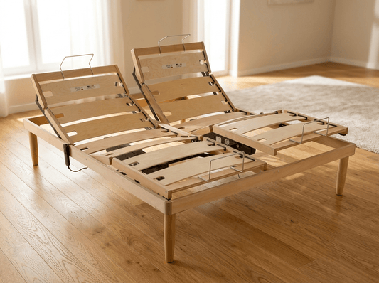 Rete a Doghe in Legno Alzate Separate Heavy Duty – Fissa, Manuale, Elettrica | PERSEO XL - JoyShop Materassi 1
