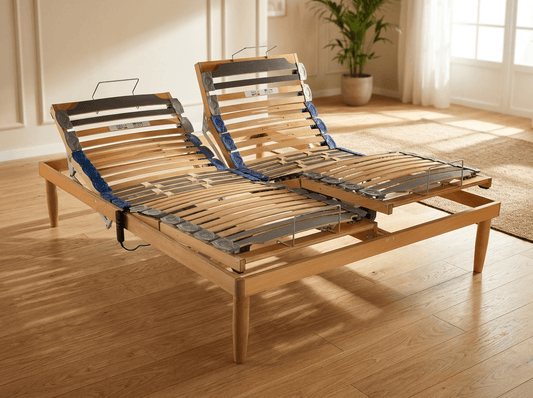 Rete a Doghe in Legno Alzate Separate Rinforzata – Fissa, Manuale, Elettrica | ANDROMEDA - JoyShop Materassi 1
