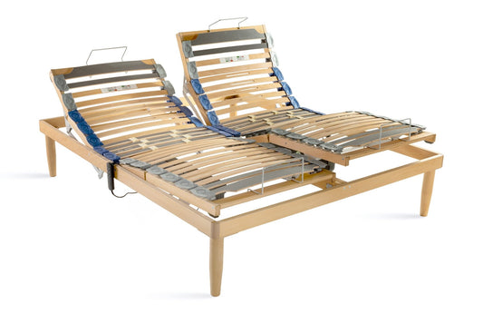 Rete a Doghe in Legno Alzate Separate Rinforzata – Fissa, Manuale, Elettrica | ANDROMEDA - JoyShop Materassi 2