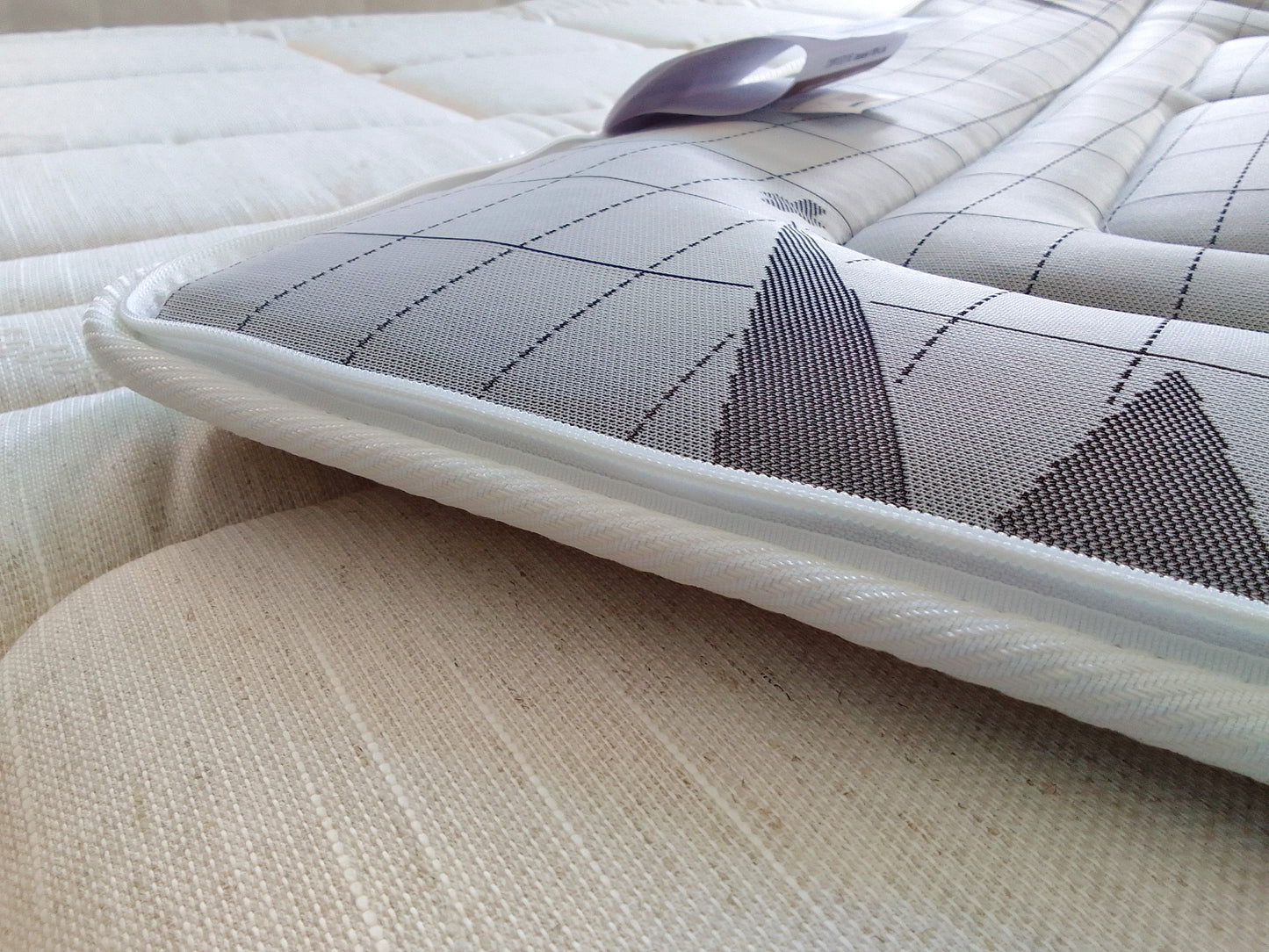 H24 Orthopedic Multi-wave Soy Memory Mattress, Linen and 3D Fabric - SOYA MEMORY