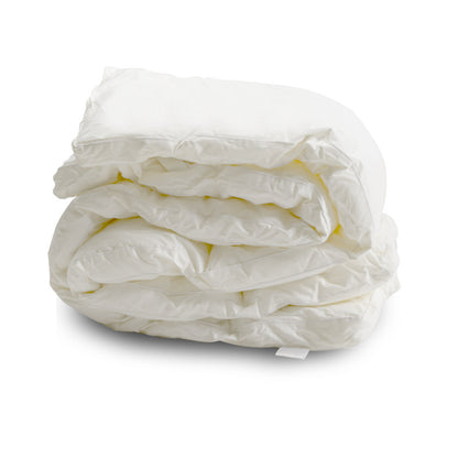 Thermo-regulating mattress topper in feather and goose down 20% Down 80% Feather 600 GR/M2 160x200 cm
